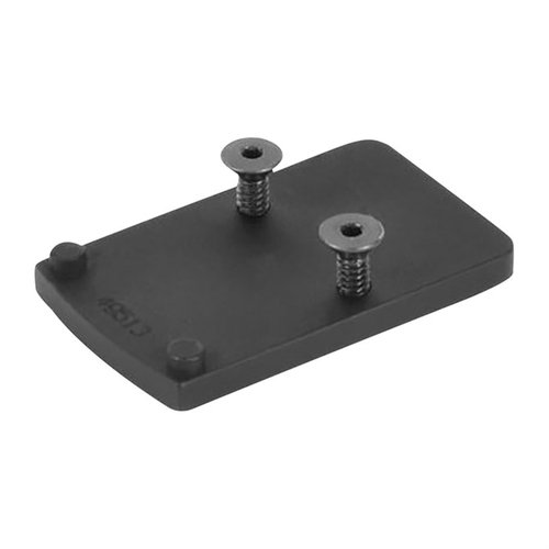 EGW TRIJICON RMR SIGHT MOUNT for GLOCK® er laget av 7075 aluminium med matte svarte hardcoating, enkel å installere uten modifikasjoner og inkluderer monteringsverktøy.