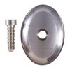 Legg til et spesielt preg på din stokk med denne finish-ground Steel Grip Cap fra Jerry Fisher, som har elegante konturer og egner seg godt for gravering.