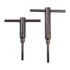 STOCKMAKER'S HANDSCREWS fra FORSTER PRODUCTS, INC. gir rask og presis montering av kolben på action, anbefalt av ledende stockmakere. Håndtakene er 3" lange.