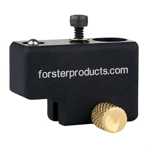 Forster Datum Dial Body Assembly gir presise målinger for håndlading, med alle nødvendige verktøy for å feste en Cartridge Dial og håndtere vanlige kalibre.
