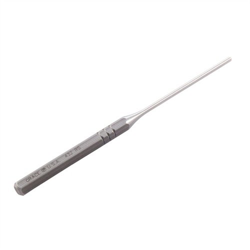Grace USA Steel Roll Pin Punch Set tilbyr presisjon og holdbarhet med varmebehandlet karbonstål, knurlende håndtak og variasjon av størrelser for enkel bruk.