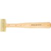 Grace USA Gunsmith's Brass Hammer er laget av solid CDA 360 messing med ergonomiske hickory-håndtak, perfekt for presisjonsarbeid uten å skade sensitive overflater.