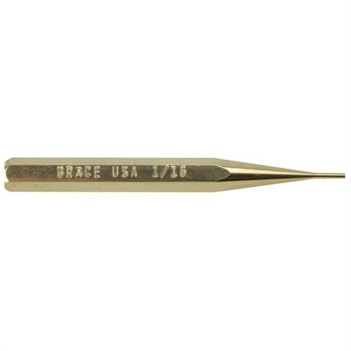 Grace USA Brass Punch Set tilbyr presisjonsmaskinerte verktøy i høykvalitets messing, ideelt for delikate oppgaver uten å skade overflater.