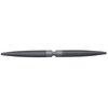 GROBET FILE CO. OF AMERICA INC 1/2 ROUND VULCANITE FILE