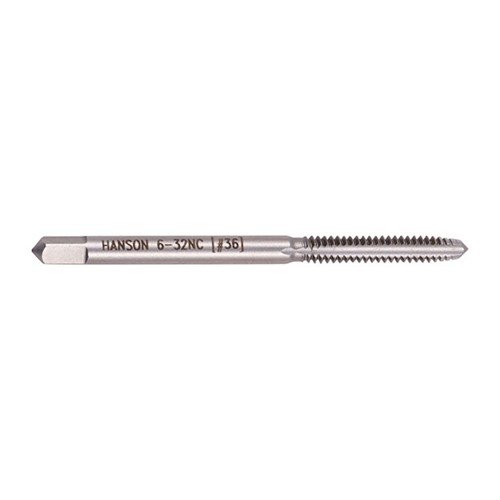 IRWIN Wire Gauge Carbon Taps er laget av høykvalitets karbonstål, gir presise gjenger og enkel fjerning av ødelagte fragmenter, ideell for våpensmeder.