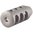 HOLLANDS GUNSMITHING QUICK DISCHARGE BRAKE 30 CALIBER 9/16-28 SS SILVER