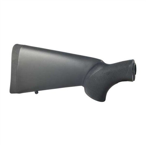 HOGUE OVERMOLDED SHOTGUN BUTTSTOCK girer en slitesterk, gummibelagt grep med høy komfort, perfekt for alle skyttere, med støtdemping og justerbar lengde.