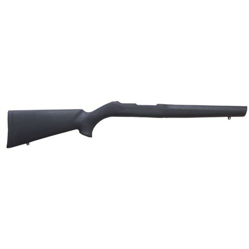 HOGUE RUGER 10/22 gummibelagt stokk gir komfortabelt, sklisikkert grep, lettvekts fiberglasskropp, og passer perfekt til .920" bull-barrel.
