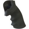 MONOGRIPS fra HOGUE gir et solid grep med finger-grooves og palmswell-design, som absorberer rekyl og forhindrer glid, perfekt for presisjonsskyting.