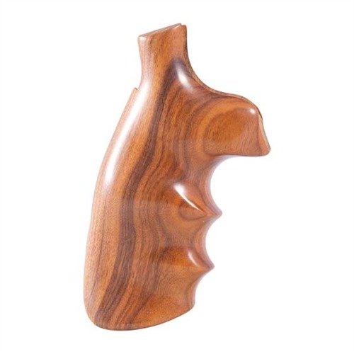 HOGUE WOOD MONOGRIPS i Pau Ferro gir en solid og komfortabel grep med ergonomisk design som reduserer rekyl og forbedrer presisjon ved hvert skudd.
