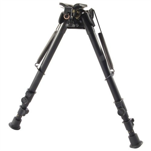 S-25 BIPOD SLING SWIVEL MOUNT gir presisjon på bolt-action og enkeltskuddsrifler med justerbare, teleskopiske ben og 45° rotasjon for ujevnt terreng.