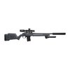 Hunter American Stock fra Magpul gir justerbar lengde på kolben og høyde på kinnstøtte, laget av forsterket polymer med M-LOK og STANAG magasin-kompatibilitet.