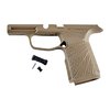 Wilson Combat P365 gripmodul forbedrer grep og rekylkontroll med ergonomisk design, aggressiv tekstur og høydejustering for optimal skjulte bæring.