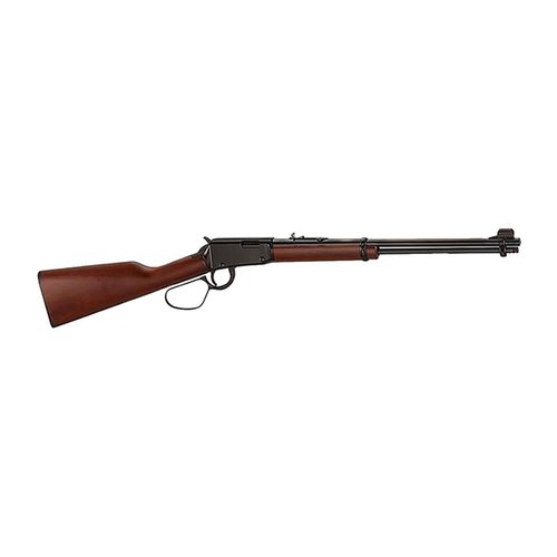 Henry Lever Action riflen har en vakker amerikansk valnøttskjefte, en utrolig jevn mekanisme og en kapasitet på 15 skudd, perfekt for både nybegynnere og erfarne.