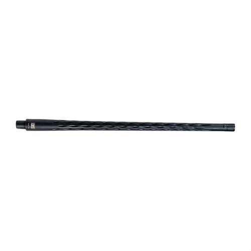 Faxon 10/22® flammede fluted løp i 416-R rustfritt stål, 1:16 rifling, lettvekt (1,4 lbs) og høy kvalitet for presisjon og holdbarhet.