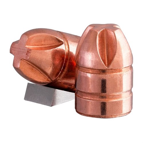 400 kaliber Enhanced Xtreme Penetrator gir dyp penetrasjon, stor sårkanal og overgår barrierer med miljøvennlig solid kobberdesign.
