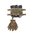 SPIRITUS SYSTEMS HOOK & LOOP GEAR ATTACHMENT HOOK, BLACK