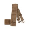 FAT STRAP fra SPIRITUS SYSTEMS gir en enkel og effektiv løsning for Micro Fight Chest Rig, med elastiske festepunkter for utstyr og plass til navnelapper.