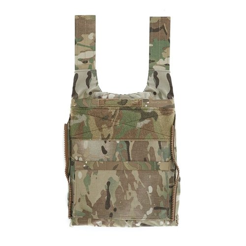 LV-119 OVERT Rear Plate Bag tilbyr skalerbarhet, minimal MOLLE, integrert Recovery Handle, og enkel kabelruting for kommunikasjon, perfekt for varierte operasjoner.