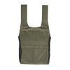 LV-119 OVERT Rear Plate Bag gir en skalerbar vest med Recovery Handle, minimal MOLLE, og mulighet for kabelruting for kommunikasjon i ulike miljøer.