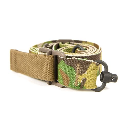 Vickers Push Button Sling tilbyr rask justering, lettvektsdesign og holdbare materialer, perfekt for trygg bæring og rask omstilling til kamp.