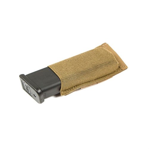 Blue Force Gear Ten-Speed pistolmagasinpouch gir sikker oppbevaring og rask tilgang til magasinet, komfortabel og justerbar for både vertikal og horisontal bruk.