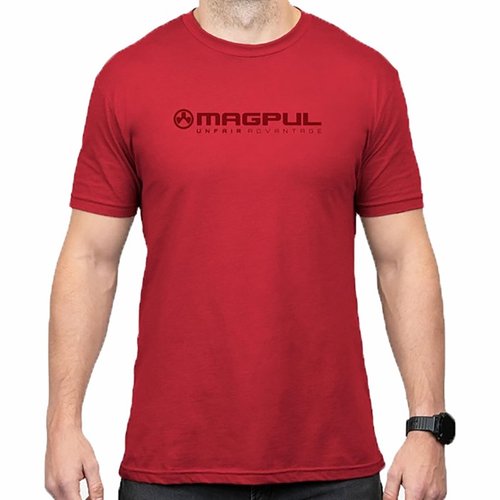 UNFAIR ADVANTAGE COTTON T-SHIRT i 100% ring-spun bomull, med komfortabelt tag-less design, dobbel søm for holdbarhet og trykket i USA. Perfekt for enhver situasjon.