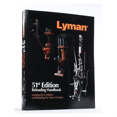 Lyman 51. utgave av Reloading Handbook gir omfattende data om ladninger, med nye patroner, et stort utvalg av kuler og pulvere, samt tips for progressive press.