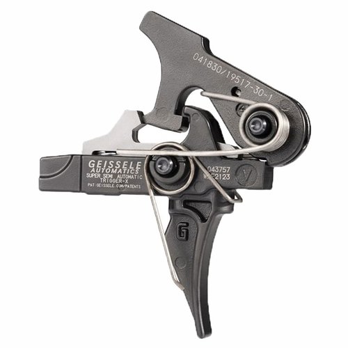Oppdag Geissele Automatics AR-15 SSA X Lightning Bow Trigger ⚡ for presise skudd og pålitelighet i alle situasjoner. Perfekt for CQB og mid-range!