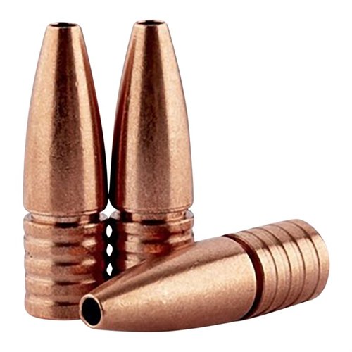 LeHigh 30 CALIBER (0.308") høyhastighets Controlled Chaos kuler gir omfattende sårskader med minimal gjennomtrengning, CNC-maskinert av solid kobber.