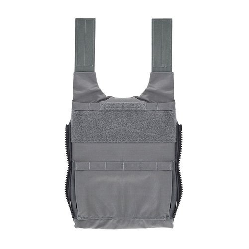 LV-119 OVERT Rear Plate Bag gir mulighet for skalerbare vester med Recovery Handle, kommunikasjonssporing og tilpassede cummerbunds for variert bruk.