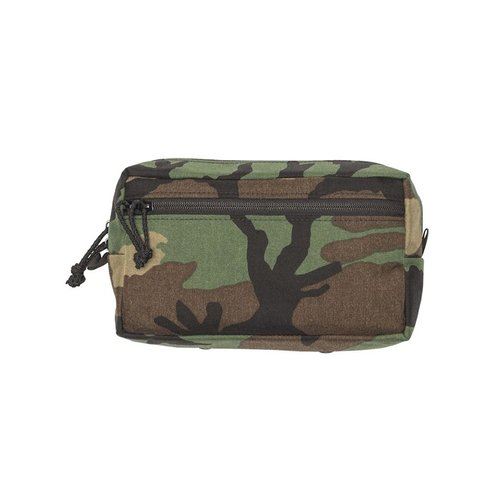 Spiritus Systems GP Wide er en romslig general-purpose pouch med mesh skillevegg, frontlomme og plass til NVG, laget av slitesterk 500D Cordura nylon.