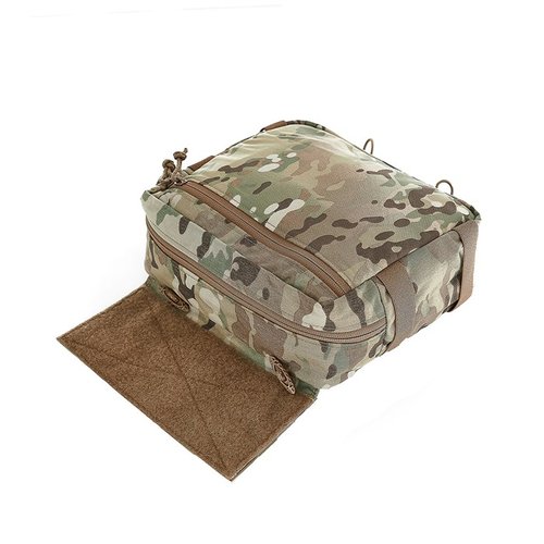 Lunchbox Pouch Mk2 fra Spiritus Systems er en allsidig breaching pouch som gir enkel tilgang til eksplosiver og utstyr, perfekt for taktiske oppdrag.