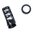 FAXON FIREARMS MUZZLOK 8.6 BLACKOUT 3-PORT MUZZLE BRAKE M18X1.5 THREADS BLK