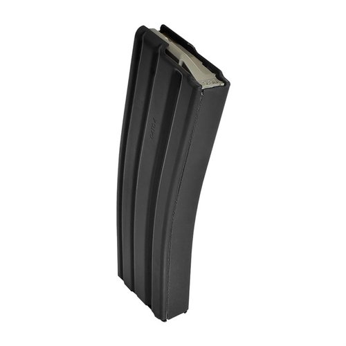 D&H Industries AR-15 5.56MM aluminiummagasin er laget for å vare, med varmebehandlet aluminium, laser sveising og Magpul™ anti-tilt follower for pålitelig drift.