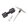 FIX IT STICKS COMPACT RATCHET LOCKING HEX DRIVE WITH 15 BITS & BRACKET
