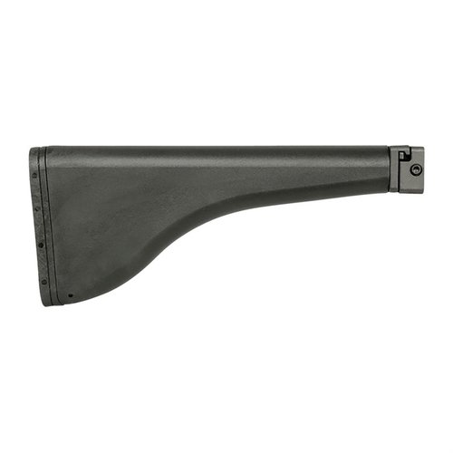 AR-15 Trapdoor Stock tilbyr en robust sidefolding-mekanisme, rikelig lagringsplass og en lengde på 13,75" for optimal komfort og funksjonalitet.