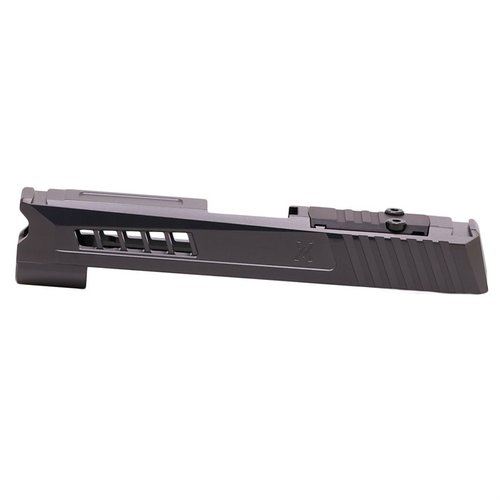 AXIOM slide med RMR-kutt for SIG Sauer P365XL er laget av 17-4ph stål, har en attraktiv design og er kompatibel med flere optikker. Ingen behov for å sende inn din egen.