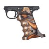 LAMINATE GRIPS for Ruger Mark IV 22/45 gir bedre grep med tommelstøtte, fingerutskjæringer og er laget av CNC-bearbeidet laminert tre for økt komfort.