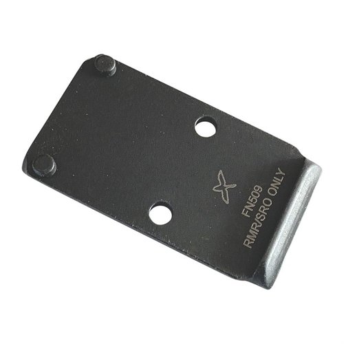 OPF-FN509T, RMR er en solid ståplate for FN 509 Tactical, med RMR/SRO kompatibilitet, inkludert festemateriell og mulighet for co-witnessing.