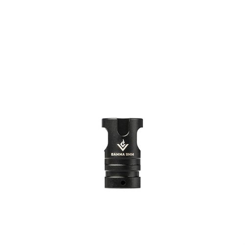 VG6 GAMMA 9mm reduserer rekyl og bevegelse i løpet, noe som gir raskere oppfølgingsskudd og bedre kontroll med et unikt portedesign for 9mm.