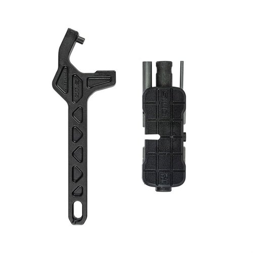 Praktisk 8-i-1 verktøy for Glock® eiere, enkelt å fjerne magasinplater, magnetisk bitdriver og tilpassede verktøy for vedlikehold, alt i en kompakt størrelse.