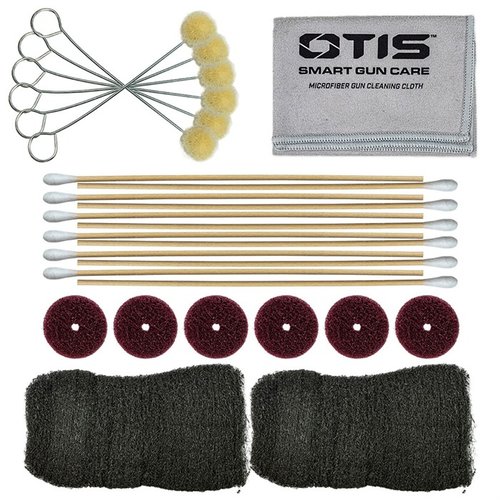 Shooter's Choice Gun Blue/Black Accessory Kit gir deg alt du trenger for å oppdatere bluing- eller blackening-settet ditt med kvalitetsapplikatorer og tilbehør.