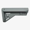 B5 Systems Bravo-C buttstock tilbyr ergonomisk cheek weld, anti-rotational QD sling mounts og en komfortabel, ikke-glidende buttpad, laget av Mil-Spec materialer.