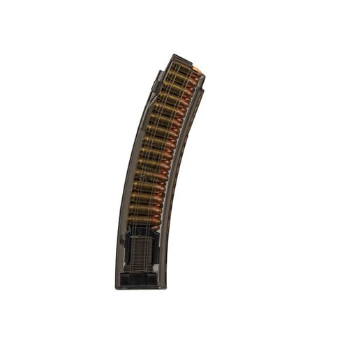 9MM magasin for CZ Scorpion Evo 3+ har 40 skudds kapasitet, ekstremt pålitelig mating, og er laget av avansert polymer som tåler harde forhold.
