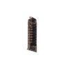 .45 Glock® 21, 30, 41 magasin med 18 skudd, laget av avansert polymer for ekstrem støtmotstand, kjemikalieresistens og langvarig holdbarhet.