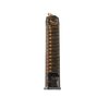 10MM magasiner for Glock® med 30-runders kapasitet, ekstrem slagmotstand, kjemikalieresistens, og gjennomsiktig kropp for enkel ammunisyn.