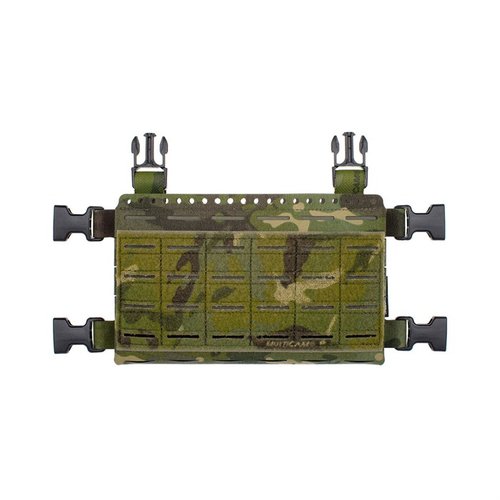 Micro Fight Chassis MkV er lett og allsidig, med MOLLE for ekstra utstyr, og kan brukes som magasinholder eller i kombinasjon med Spiritus Systems komponenter.