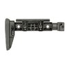 ALPHA SERIES FIXED BEAM STOCKS tilbyr justerbar kinnstøtte, solid låsemekanisme, og 3 QD sling-fester for optimal komfort og funksjonalitet.