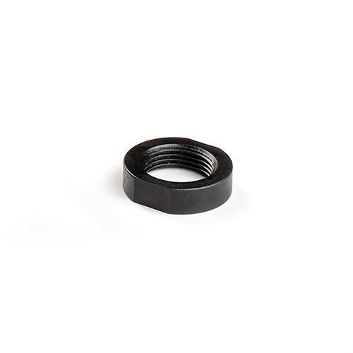 Strike Industries Jam Nut for enkel installasjon og timing av muzzle device, 1/2"-28 TPI (.223/5.56), laget av AISI 1144 stål, perfekt til Miller Comp.